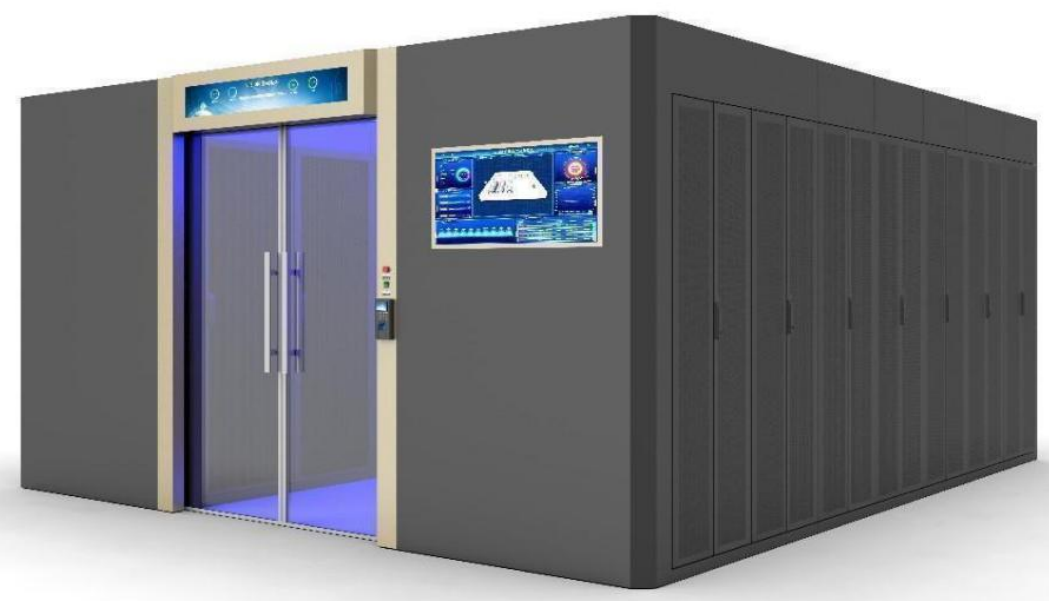 FM double row modular data center